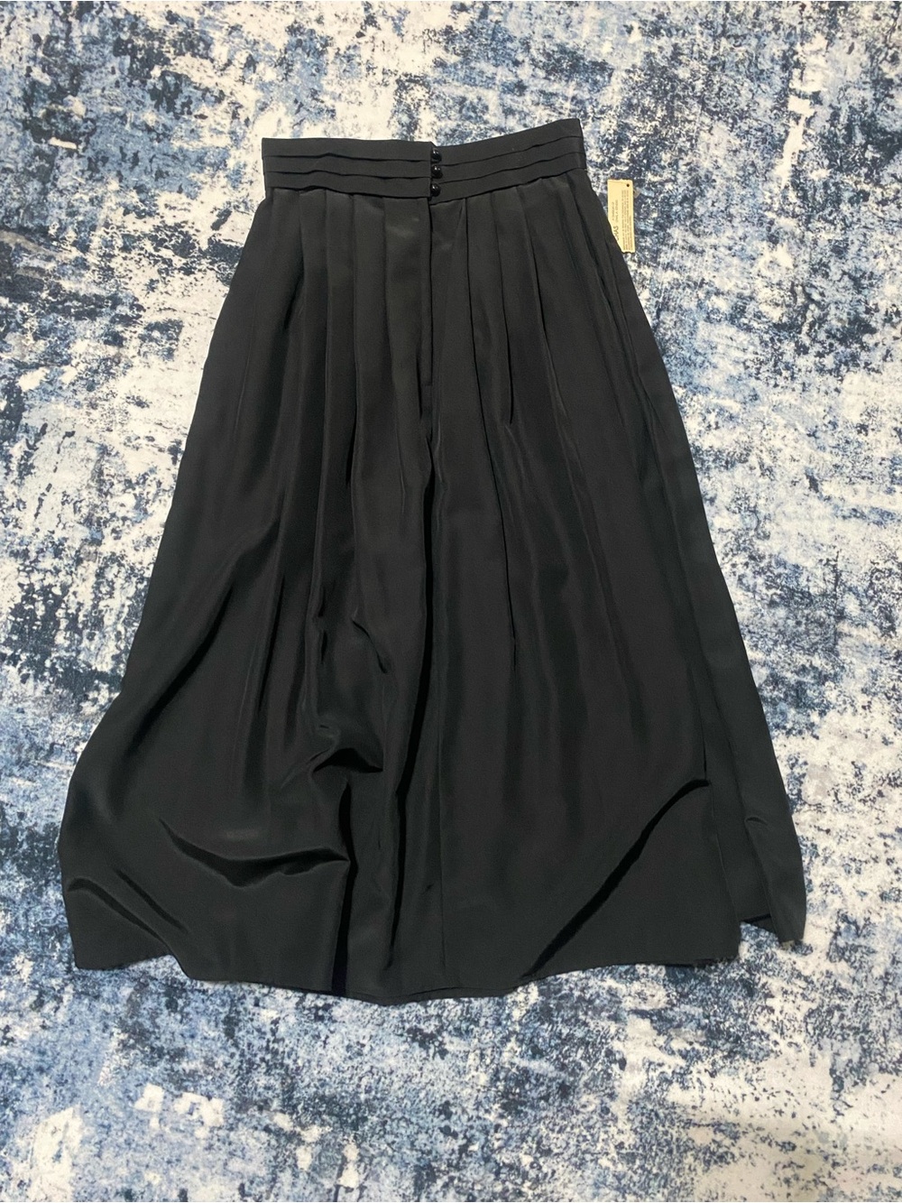 Vintage Evelyn de Jonge Sport Black Maxi Skirt Women’s 8 NWT Business Casual